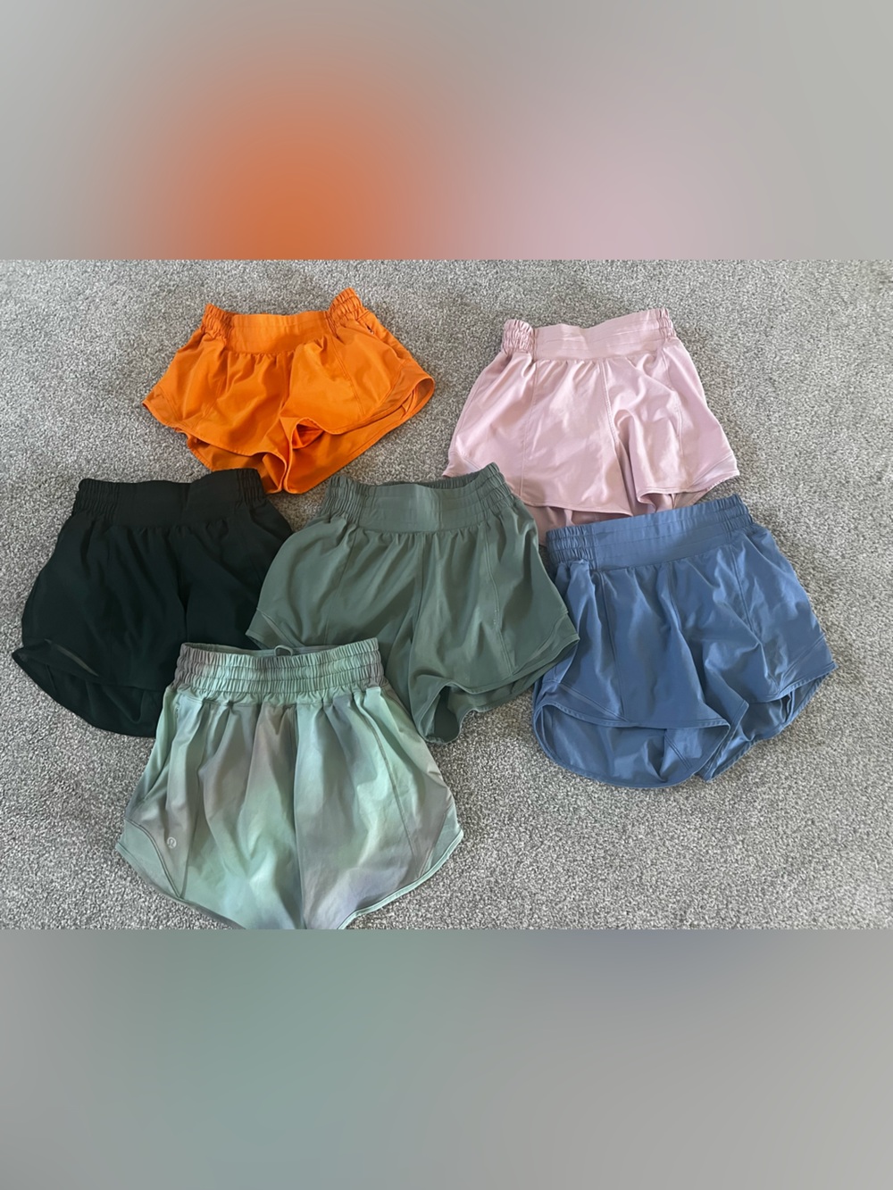 Lululemon Hotty Hot size 0 shorts lot
